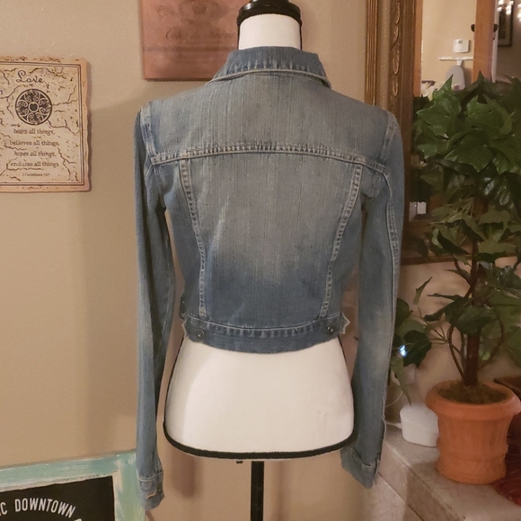 YMI Jean Jacket Size Large (Juniors) - Picture 4 of 5